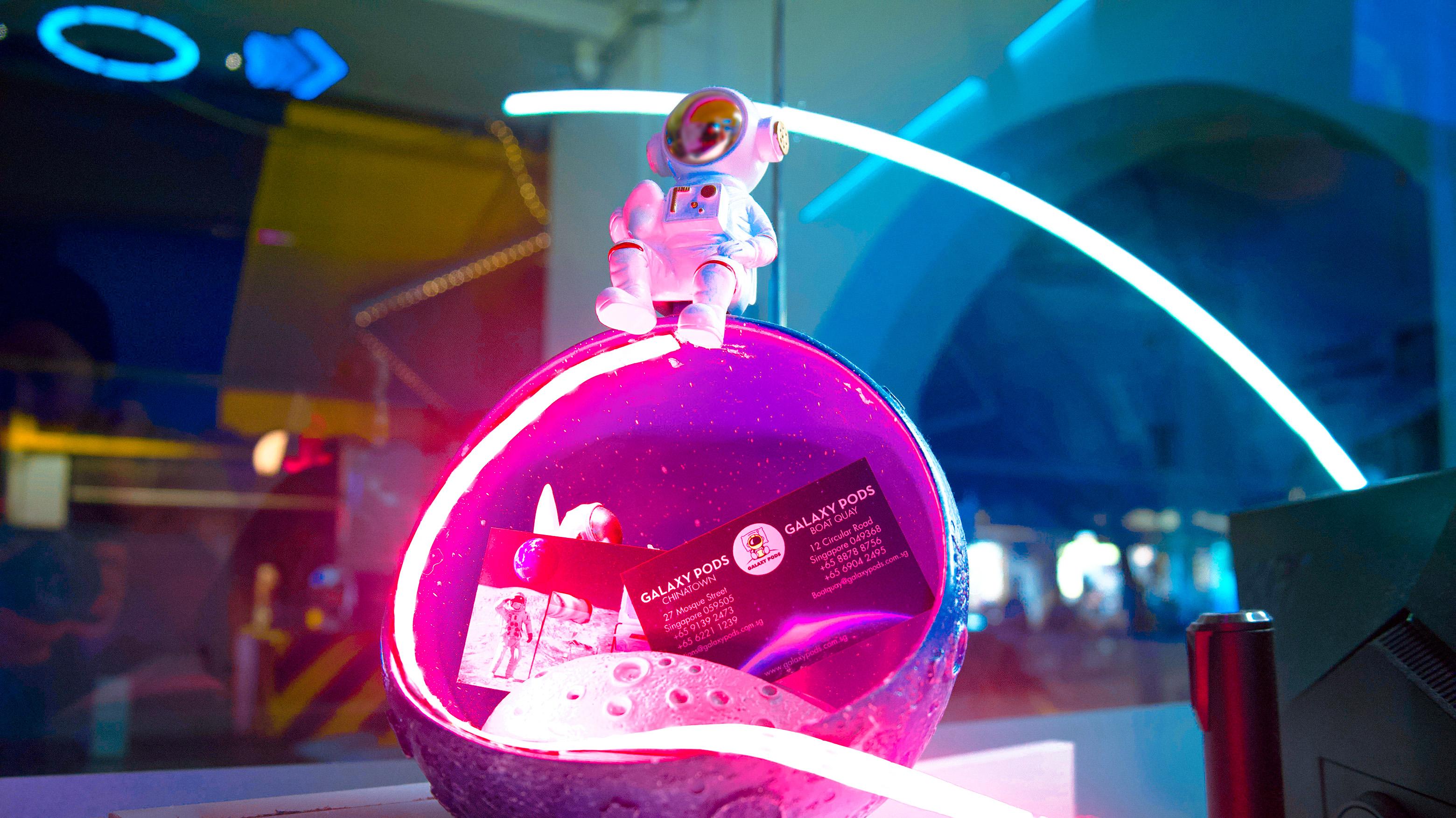 hero image of galaxy pods hotel